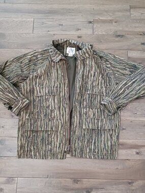 Vintage Trophy Club camo jacket xl real tree